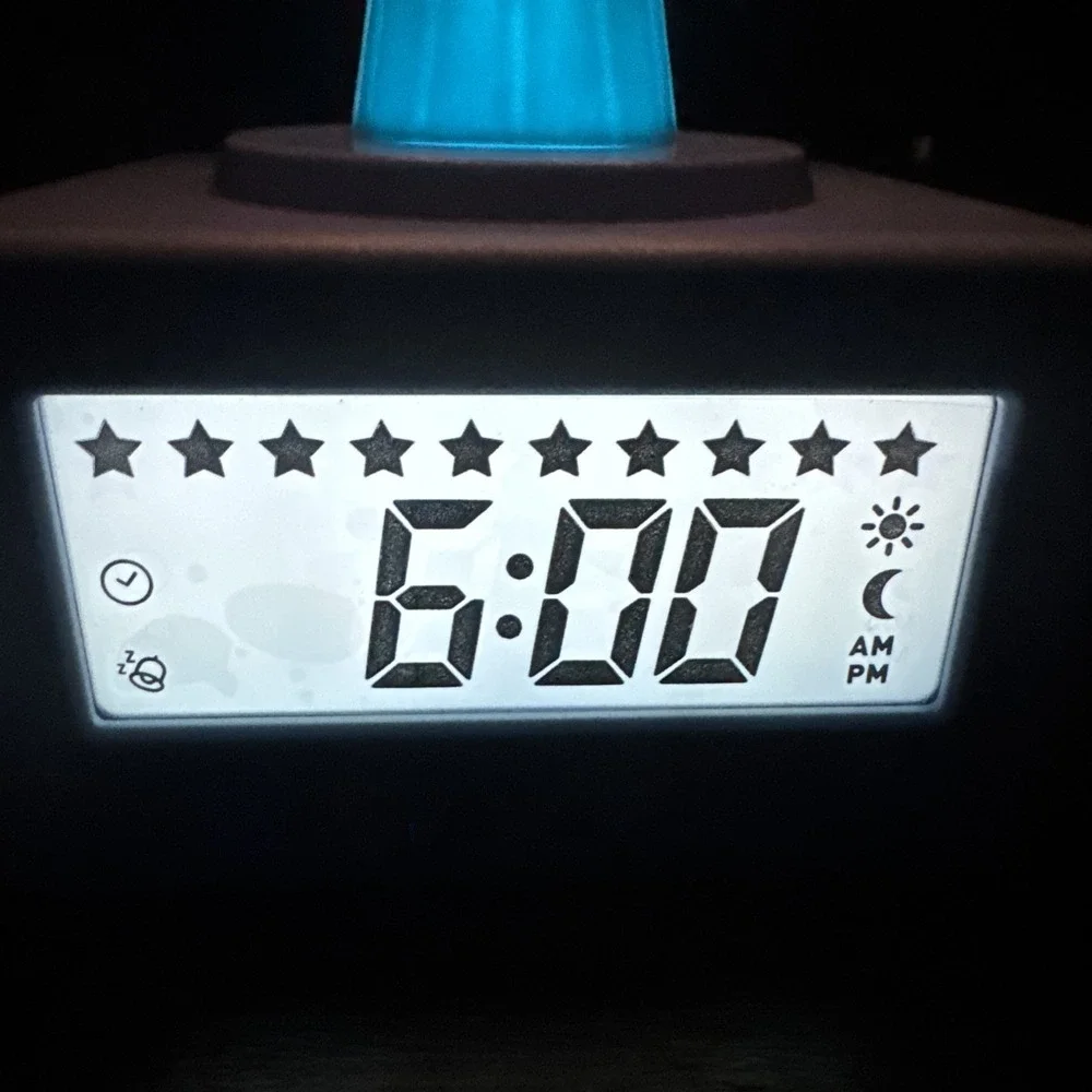 Disney Elsa Frozen Sleep Training Alarm Clock Officially Licensed - USB Powered